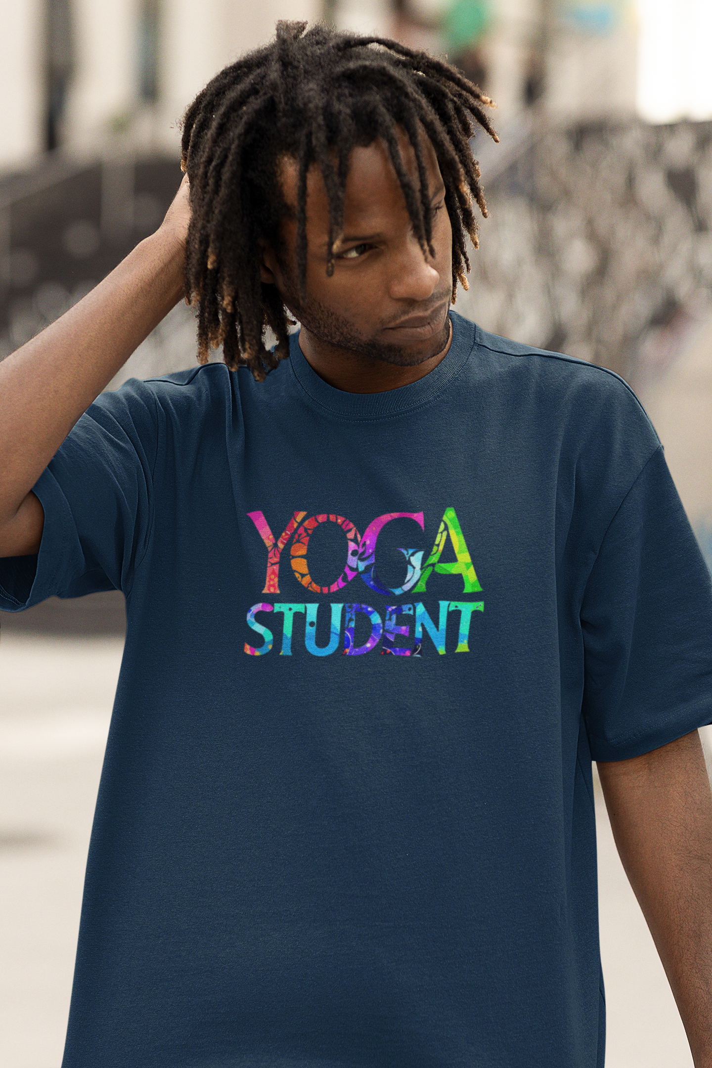 Unisex Long Body Urban Tee | Stylish Yoga & Fitness T-Shirt