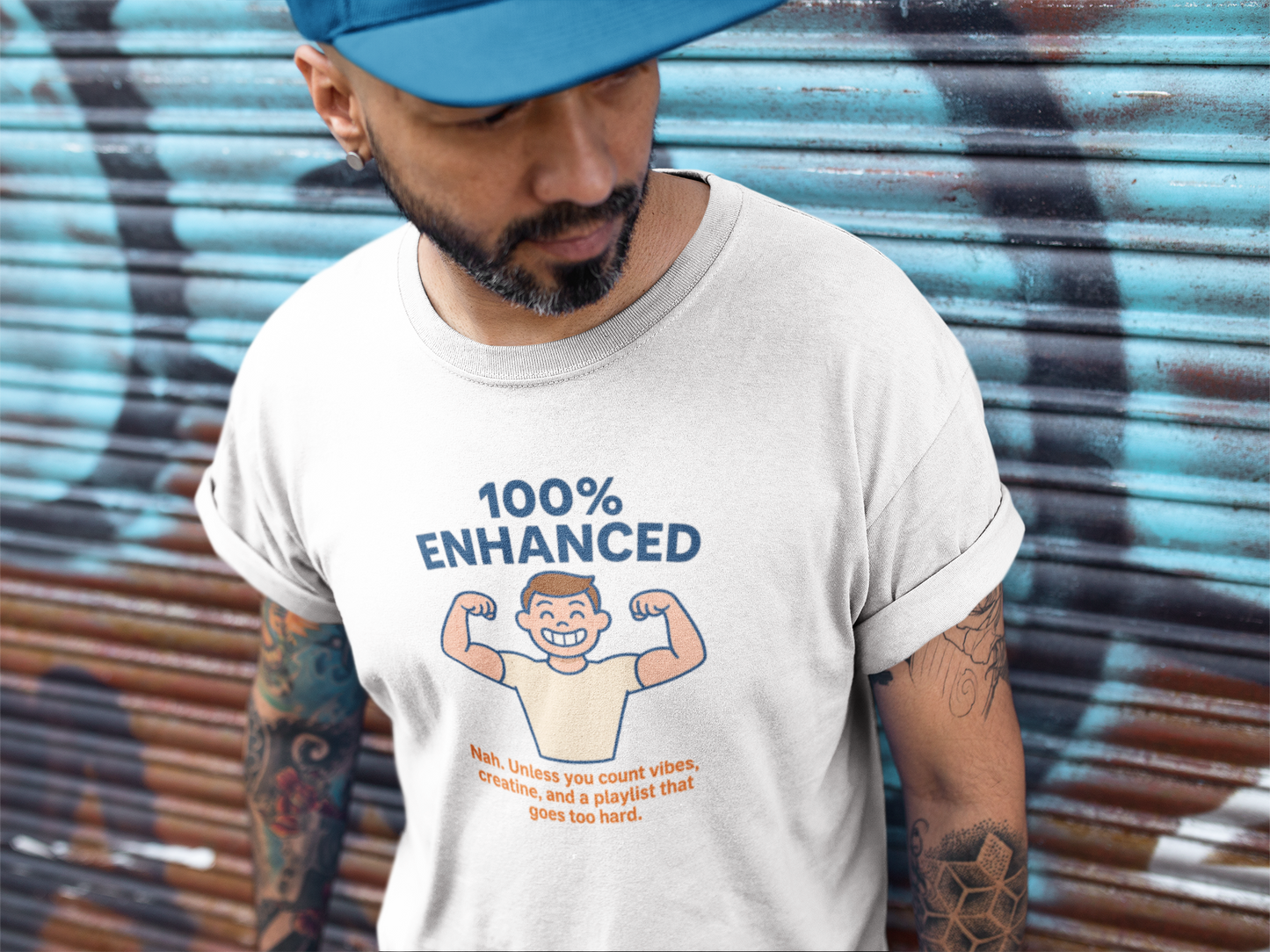 Funny Enhanced Vibes Unisex Tee