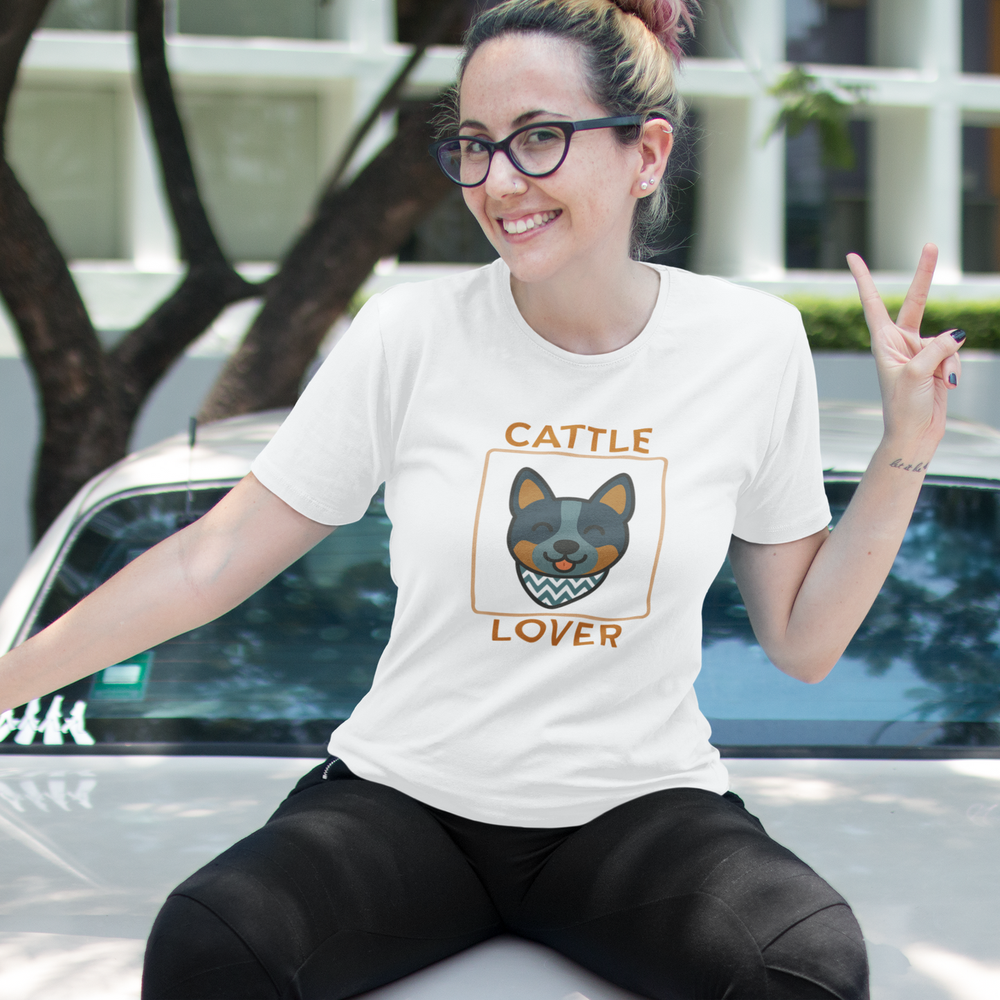 Australian Cattle Dog T-Shirt | Blue Heeler Dog Lover Gift, Unisex Pet Owner Tee