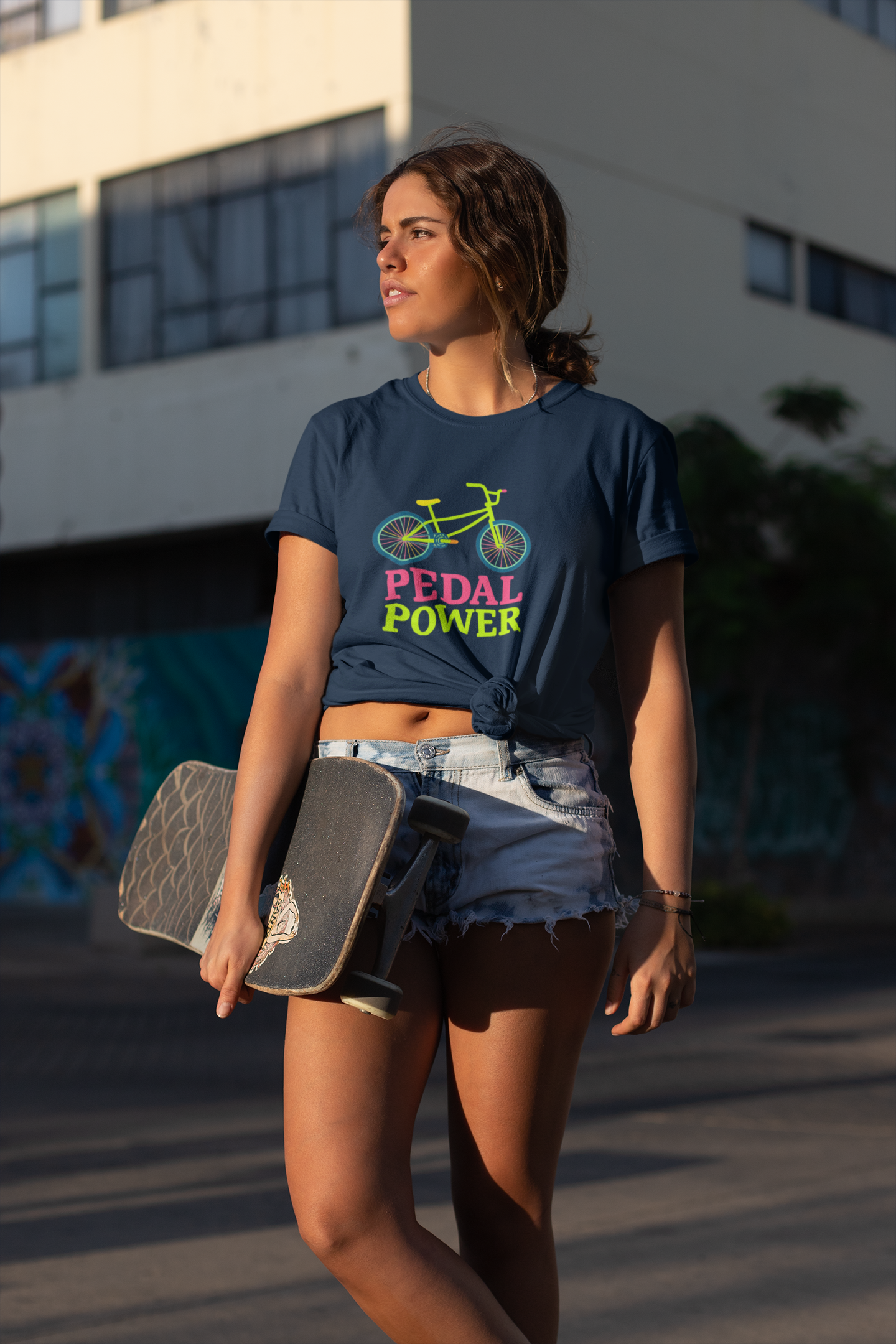 "Pedal Power" Unisex Cycling Tee | Bike Lover Gift & Workout Top