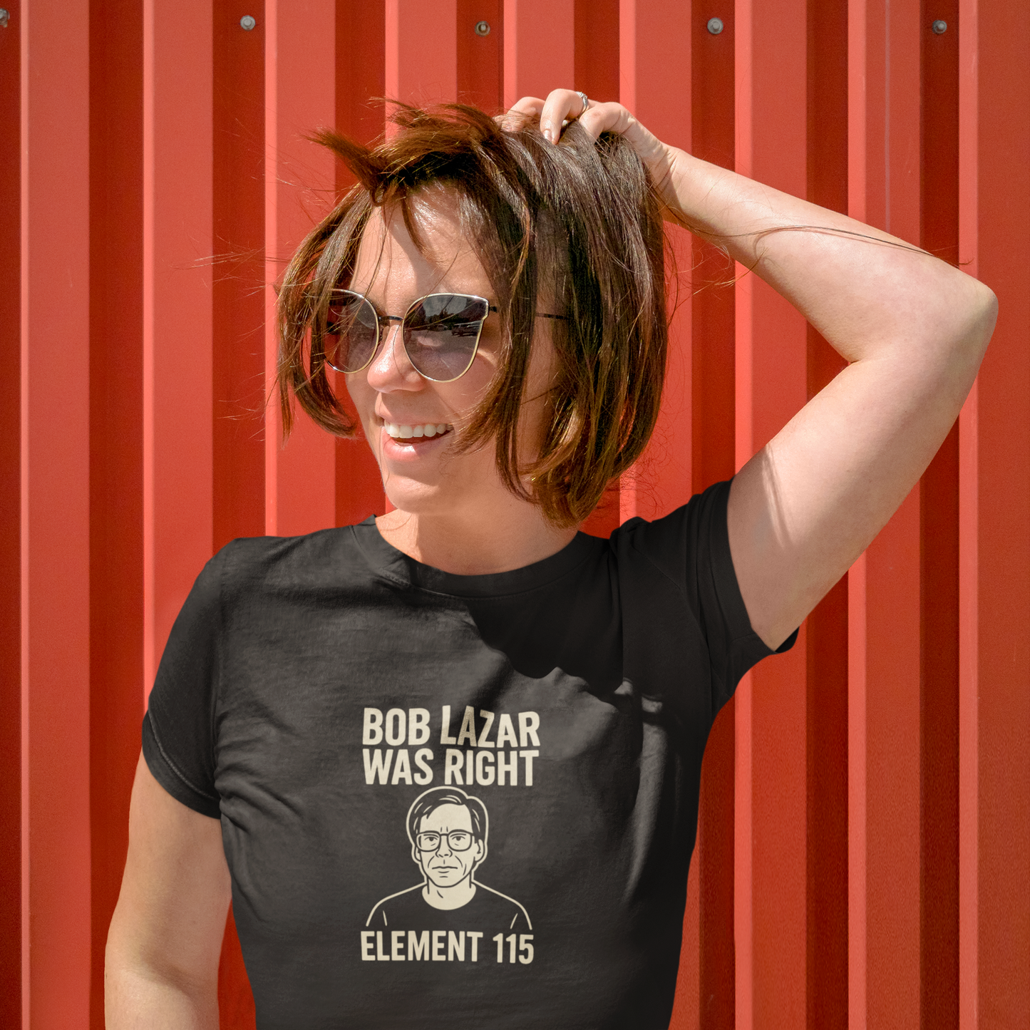 "Bob Lazar Was Right" T-Shirt | Alien & Sci-Fi Humor Tee