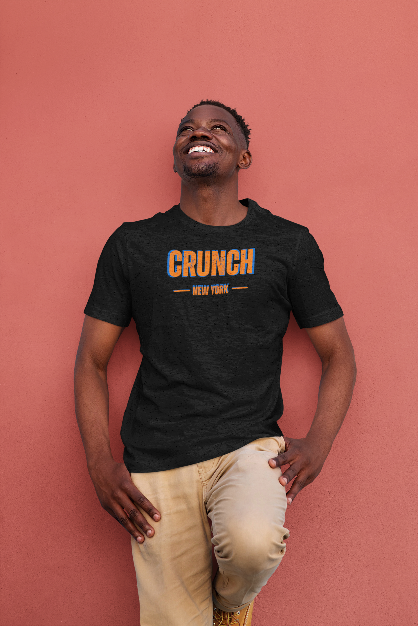 Vintage Crunch New York Tee - Unisex Jersey Short Sleeve, Urban Style, Retro Vibe, Unique Design