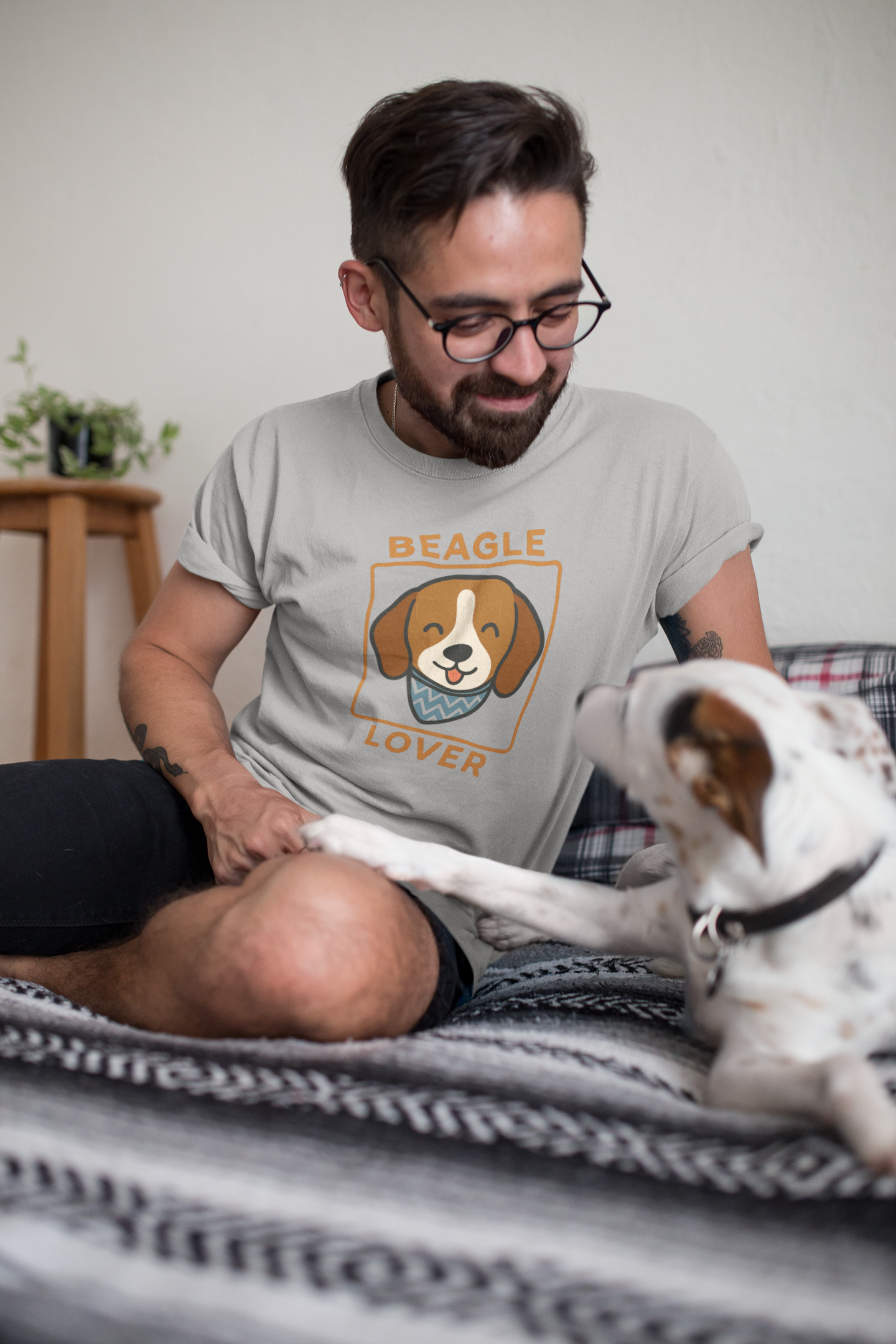 Beagle Lover T-Shirt | Funny Dog Mom/Dad Tee & Pet Owner Gift