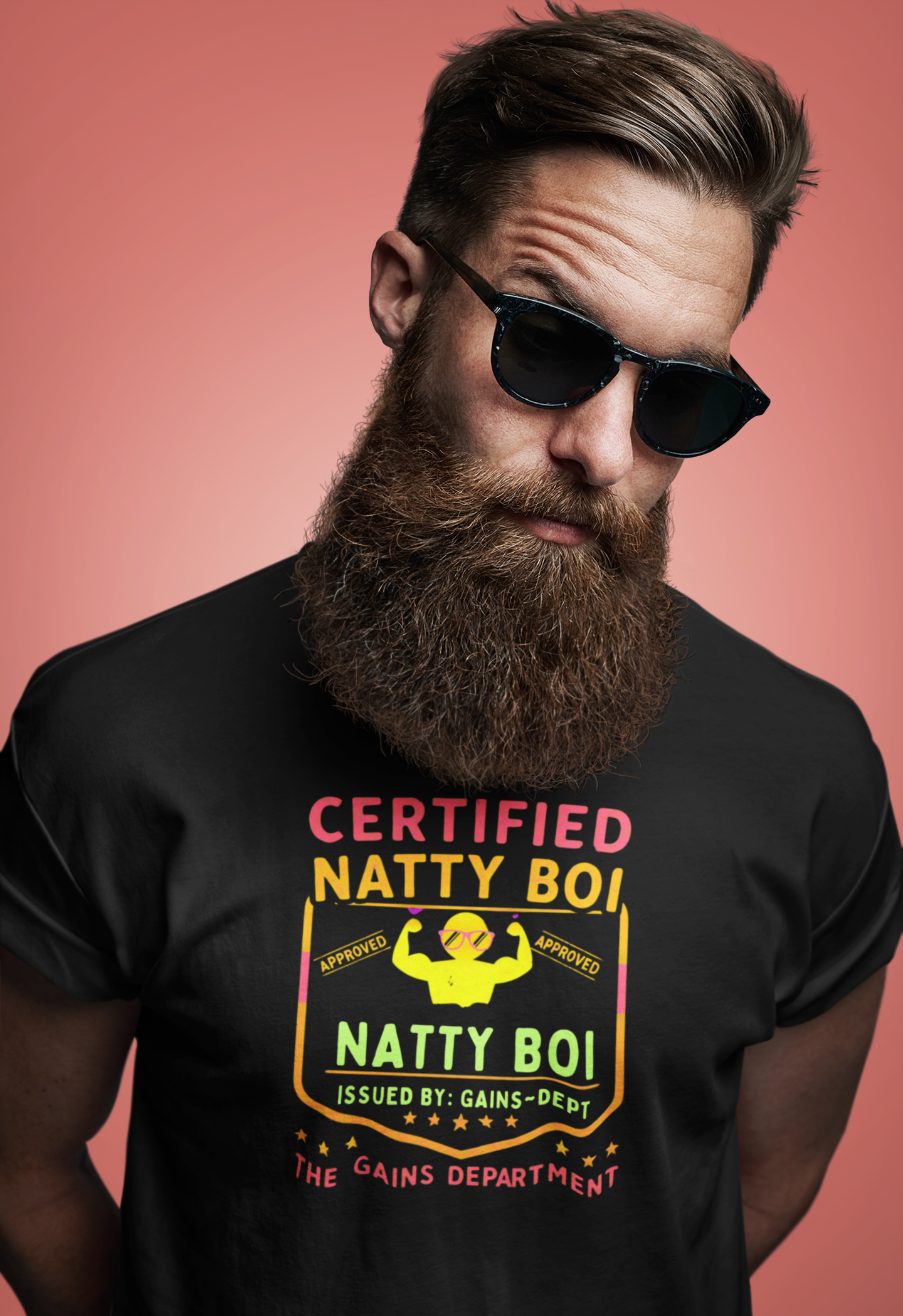 Funny Gym Certified Natty Boi Tee - Unisex Jersey Short Sleeve T-Shirt