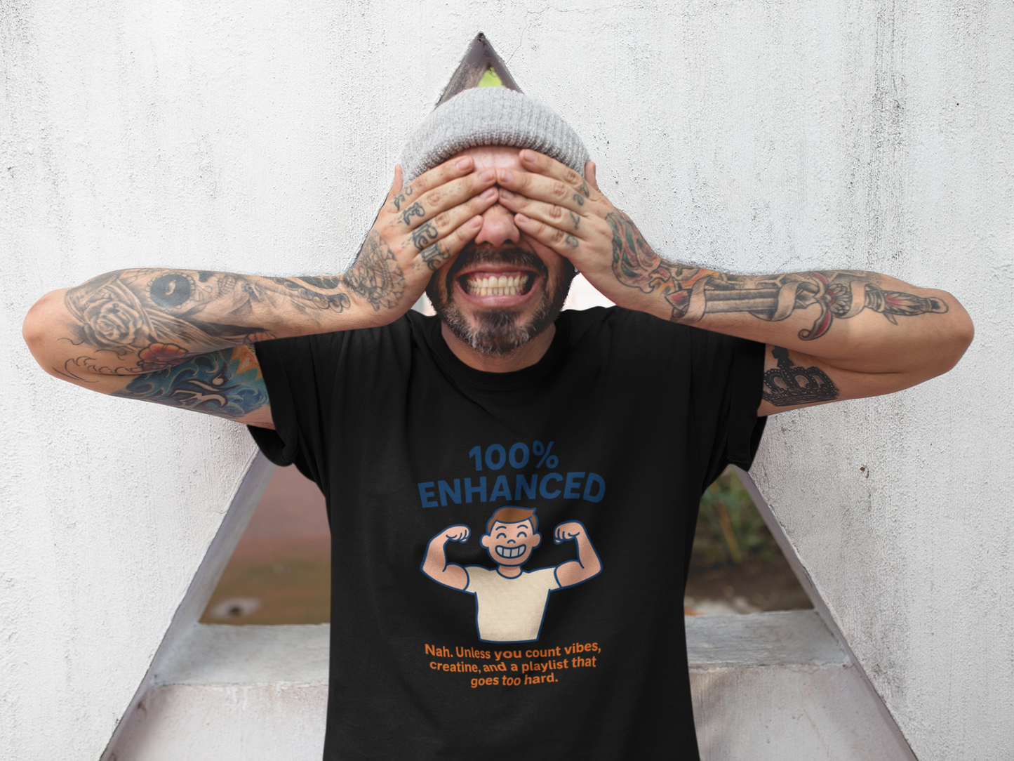 Funny Enhanced Vibes Unisex Tee