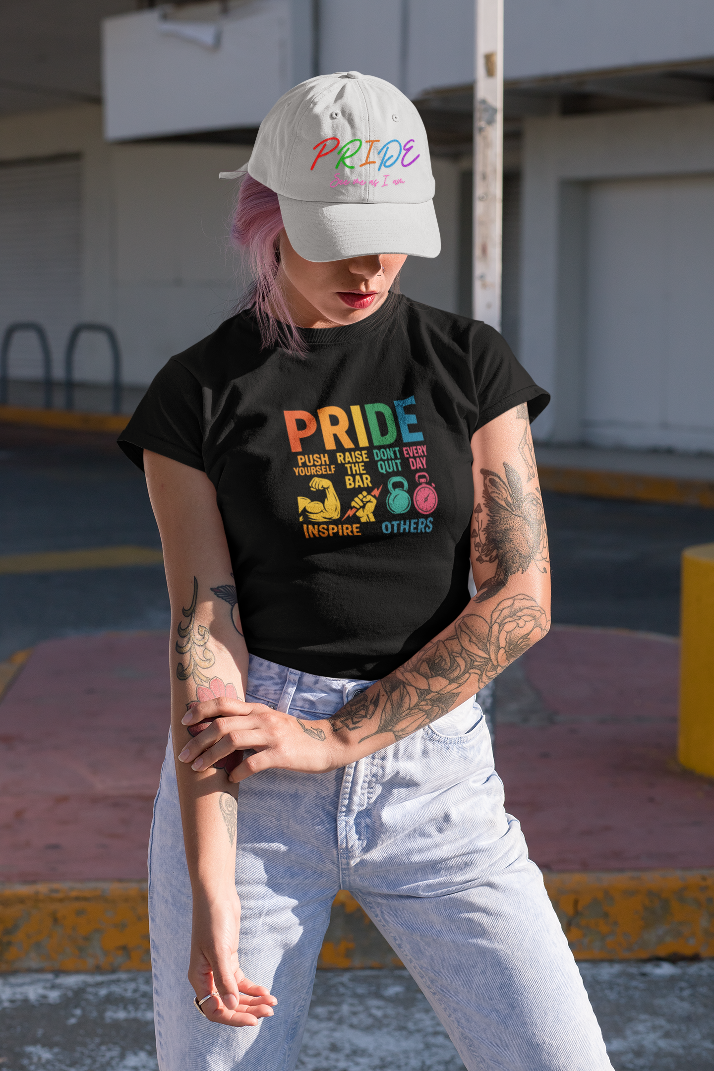 Pride Fitness Tee | Unisex Workout Shirt & LGBTQ+ Apparel