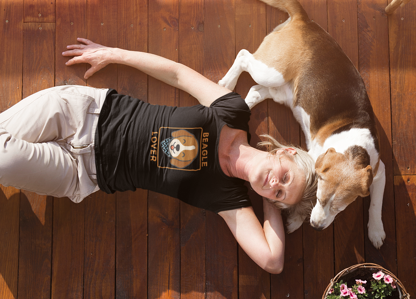 Beagle Lover T-Shirt | Funny Dog Mom/Dad Tee & Pet Owner Gift