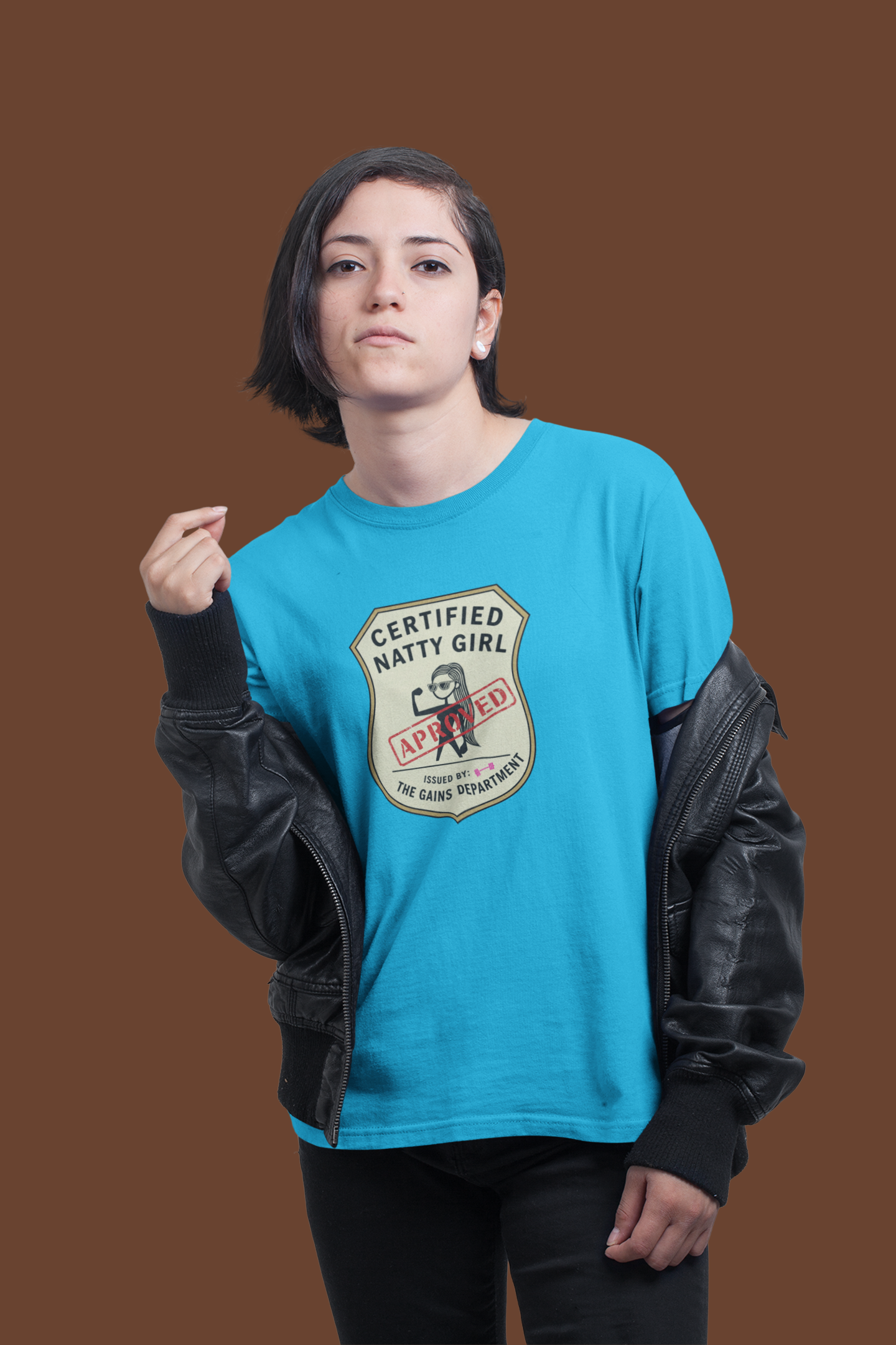 Certified Natty Girl Unisex Jersey Tee - Fun Retro Graphic Shirt