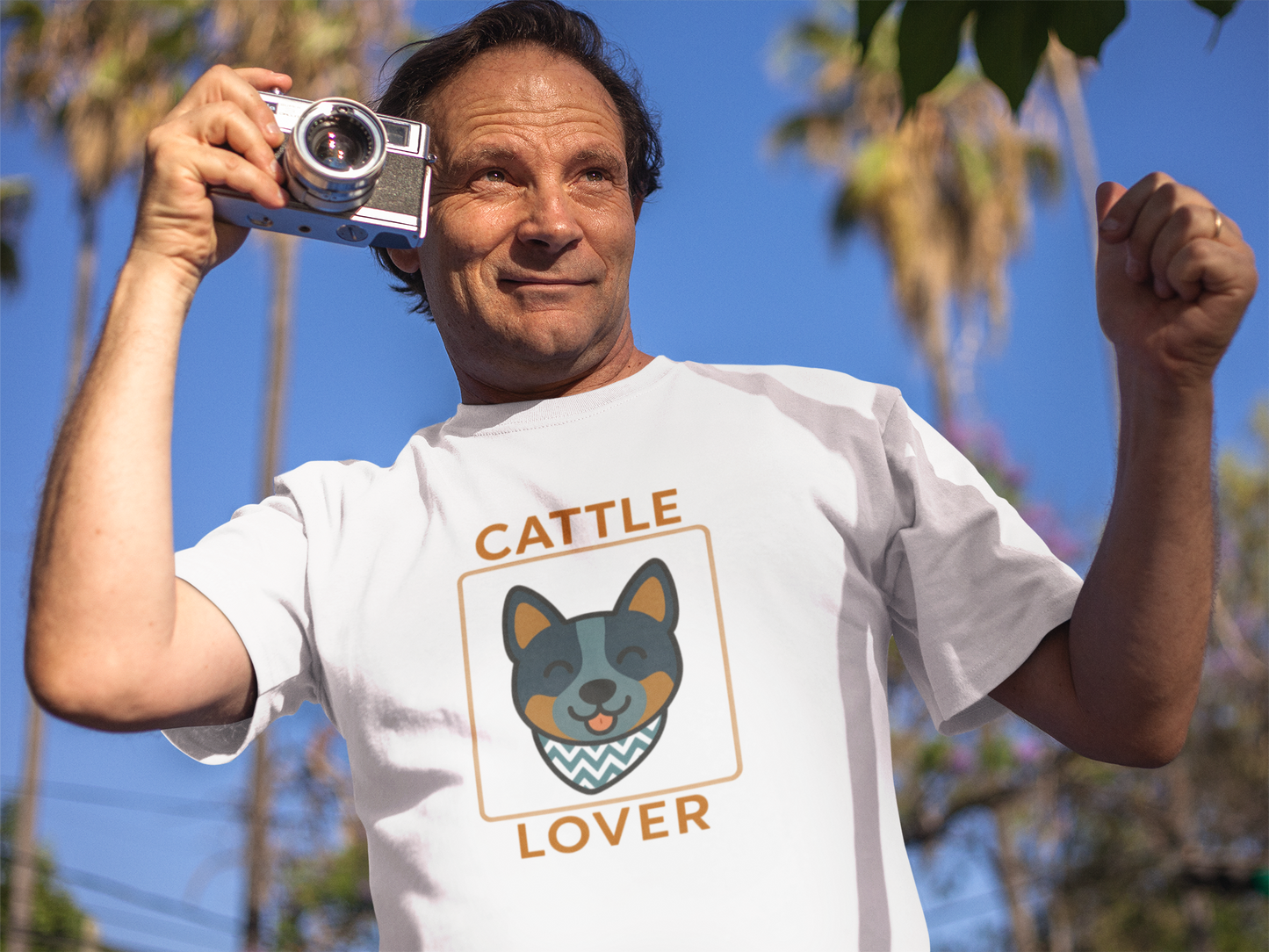 Australian Cattle Dog T-Shirt | Blue Heeler Dog Lover Gift, Unisex Pet Owner Tee