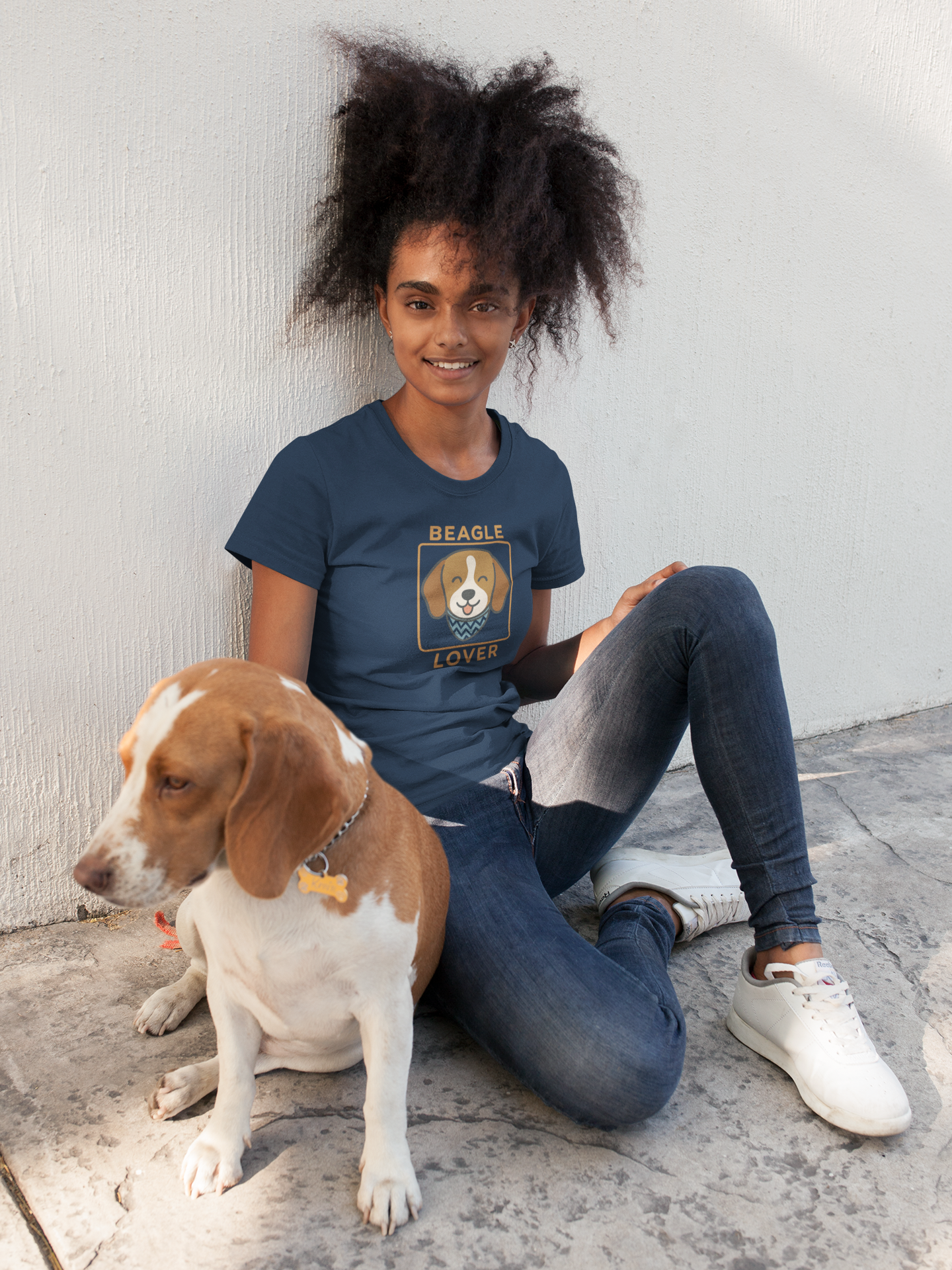 Beagle Lover T-Shirt | Funny Dog Mom/Dad Tee & Pet Owner Gift