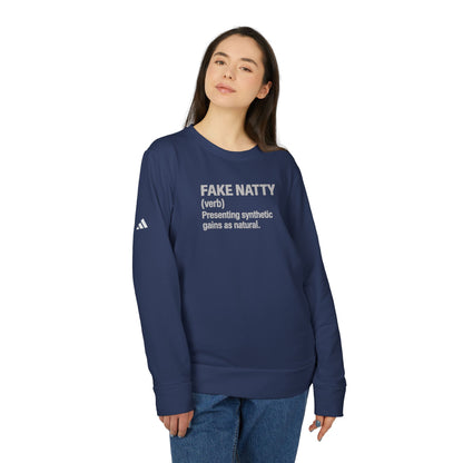 Adidas Fake Natty Crewneck | Gym Humor Sweatshirt