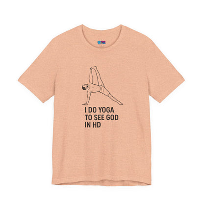 Yoga Humor T-Shirt Funny Yoga Graphic Tee