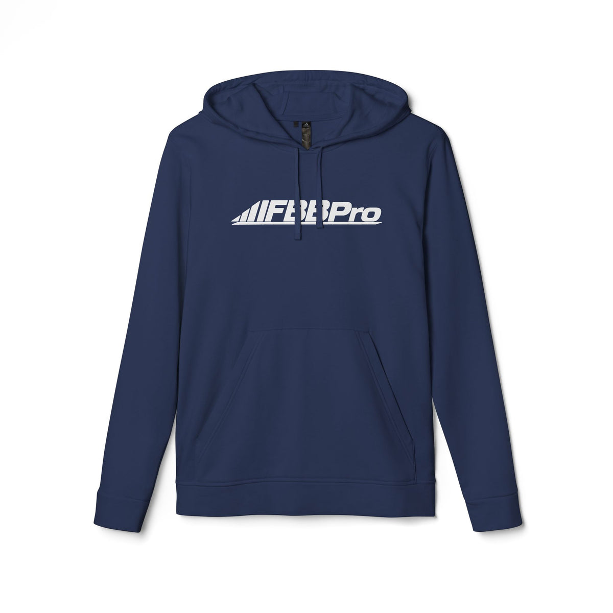 Adidas IFBB Pro White Logo Fleece Hoodie