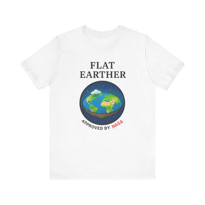 Flat Earther T-Shirt | Funny Conspiracy Theory Tee, Unisex Humorous Gift