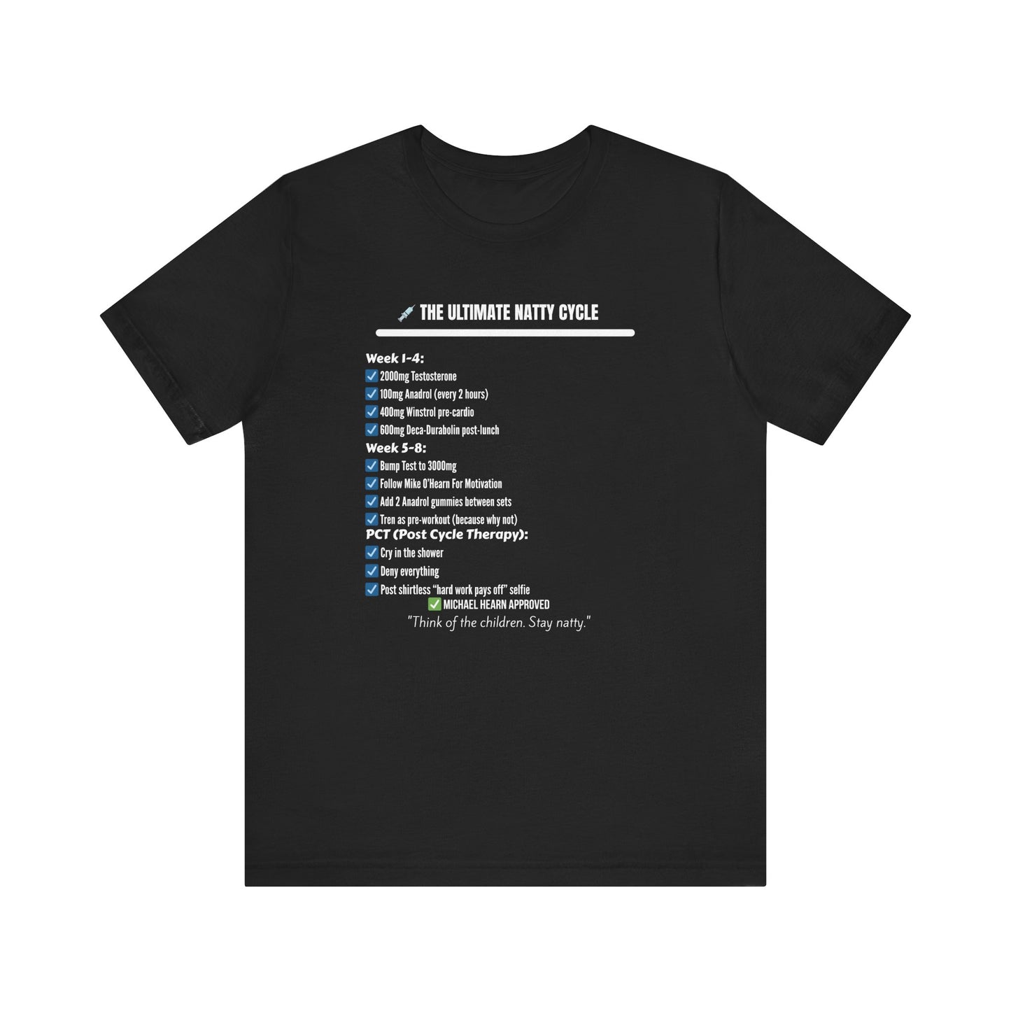 Funny Natty Cycle Tee - Unisex Jersey Short Sleeve Shirt