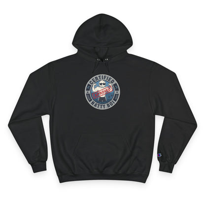 Certified Natty Boy Champion Hoodie - Cozy Streetwear, Perfect for Gifting, Casual Days, Unisex Style, Birthday Present