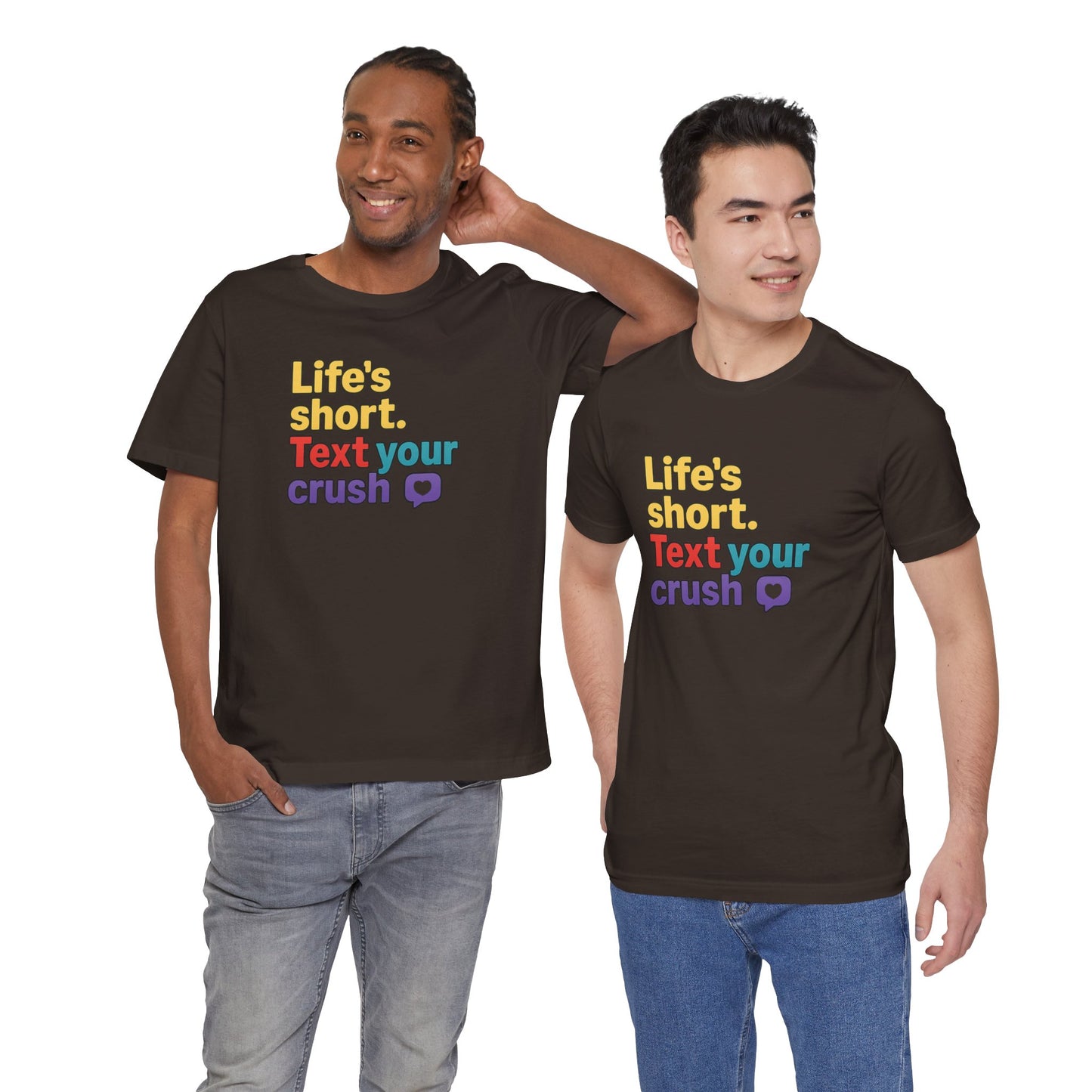 Text Your Crush T-Shirt | Cute Retro Graphic Tee