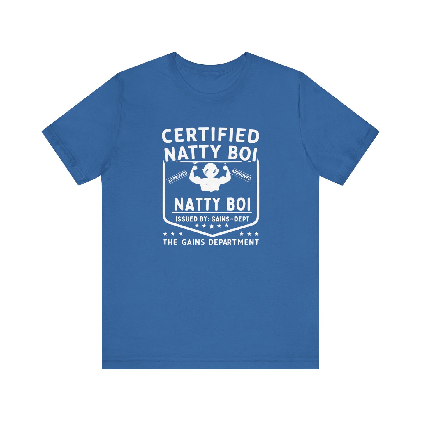 Certified Natty Boi Unisex Jersey Tee - Funny Vibe Graphic T-Shirt