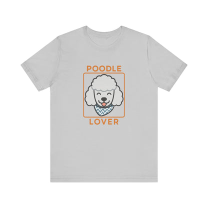 Poodle Lover Unisex Jersey T-Shirt | Classic Dog Breed Tee & Pet Owner Gift