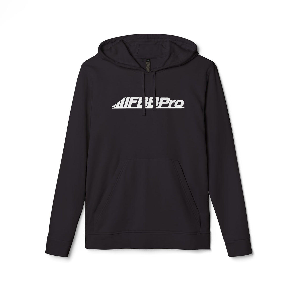 Adidas IFBB Pro White Logo Fleece Hoodie