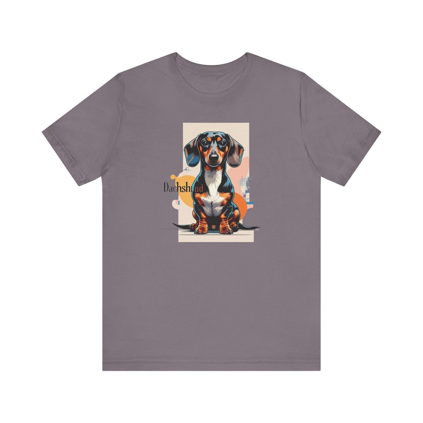 Dachshund Lover's Unisex Tee, Cute Dog Graphic Shirt, Animal Art Tee, Pet Lover Gift, Casual Dog Tee, Birthday Gift Idea