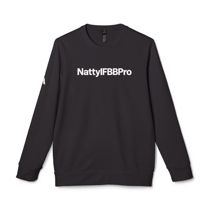 Adidas Natty IFBB Pro Crewneck Gym Fleece Sweatshirt