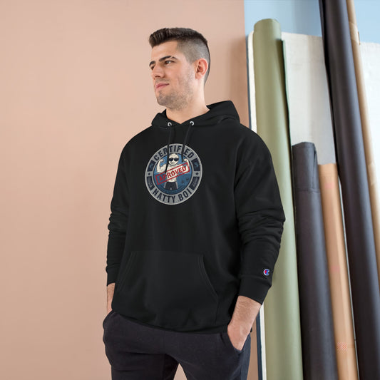 Certified Natty Boy Champion Hoodie - Cozy Streetwear, Perfect for Gifting, Casual Days, Unisex Style, Birthday Present
