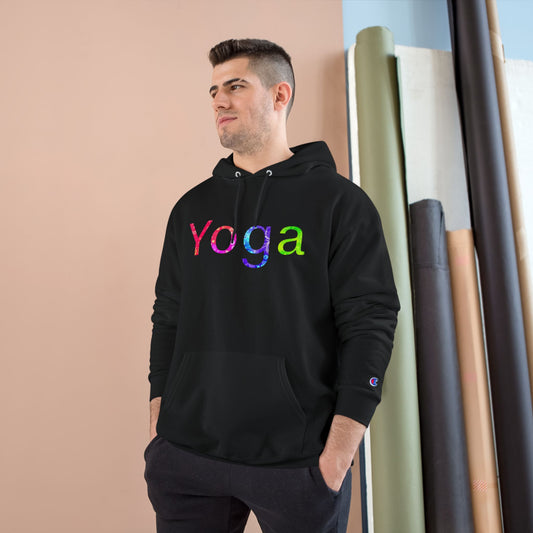 Yoga Champion Hoodie - Cozy Fitness Sweatshirt, Gift for Yogis, Gym Wear, Relaxation Apparel, Motivational Clothing