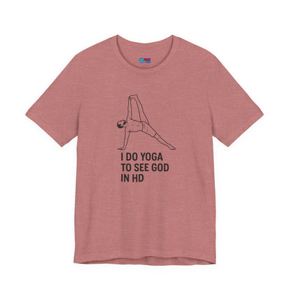 Yoga Humor T-Shirt Funny Yoga Graphic Tee