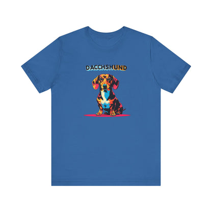 Colorful Dachshund T-Shirt | Unisex Dog Lover Gift & Pet Owner Tee
