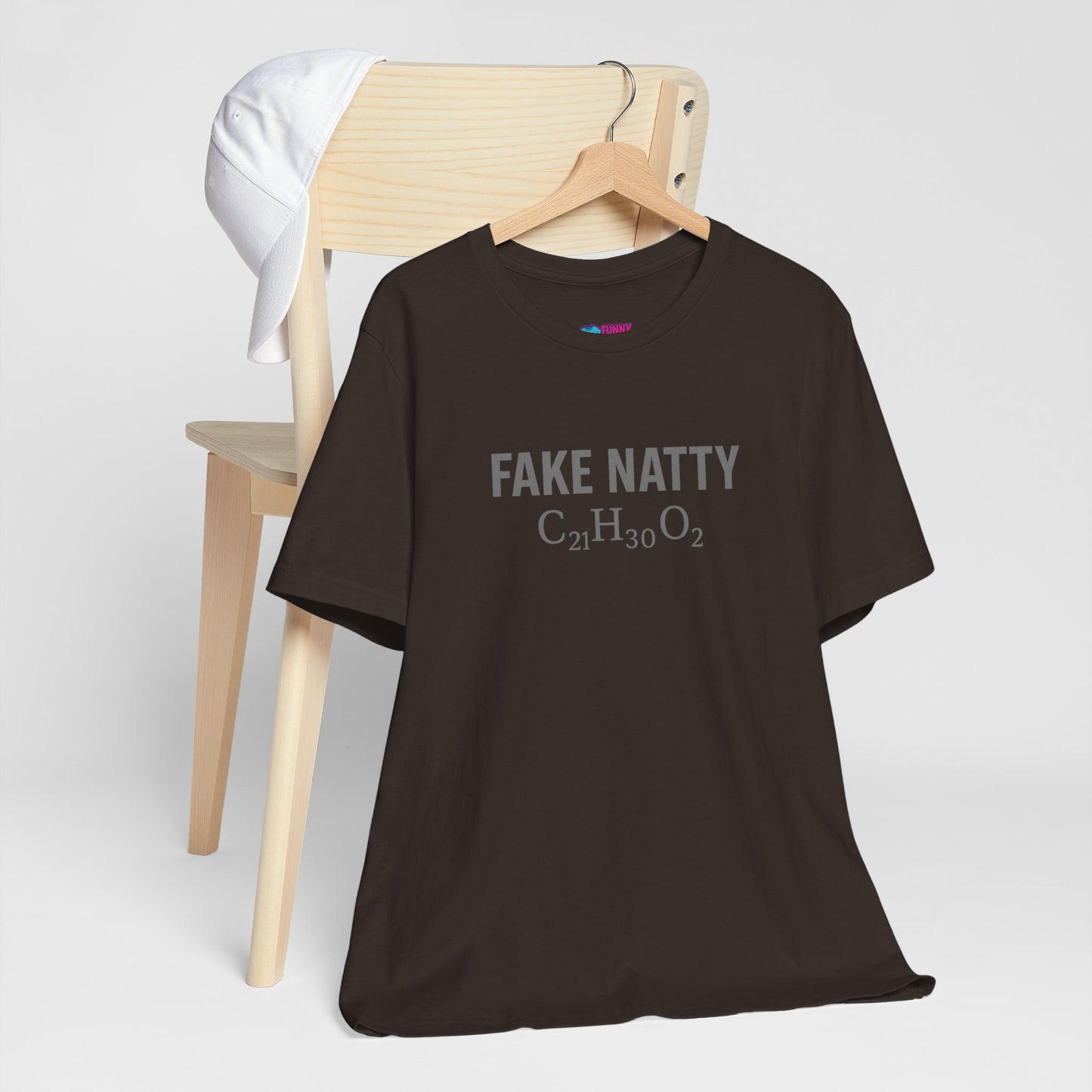 Fake Natty Chemistry T-Shirt Funny Gym Tee