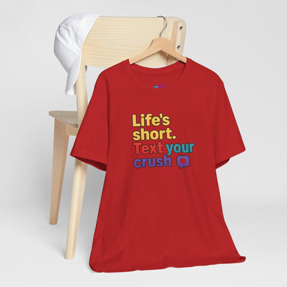 Text Your Crush T-Shirt | Cute Retro Graphic Tee