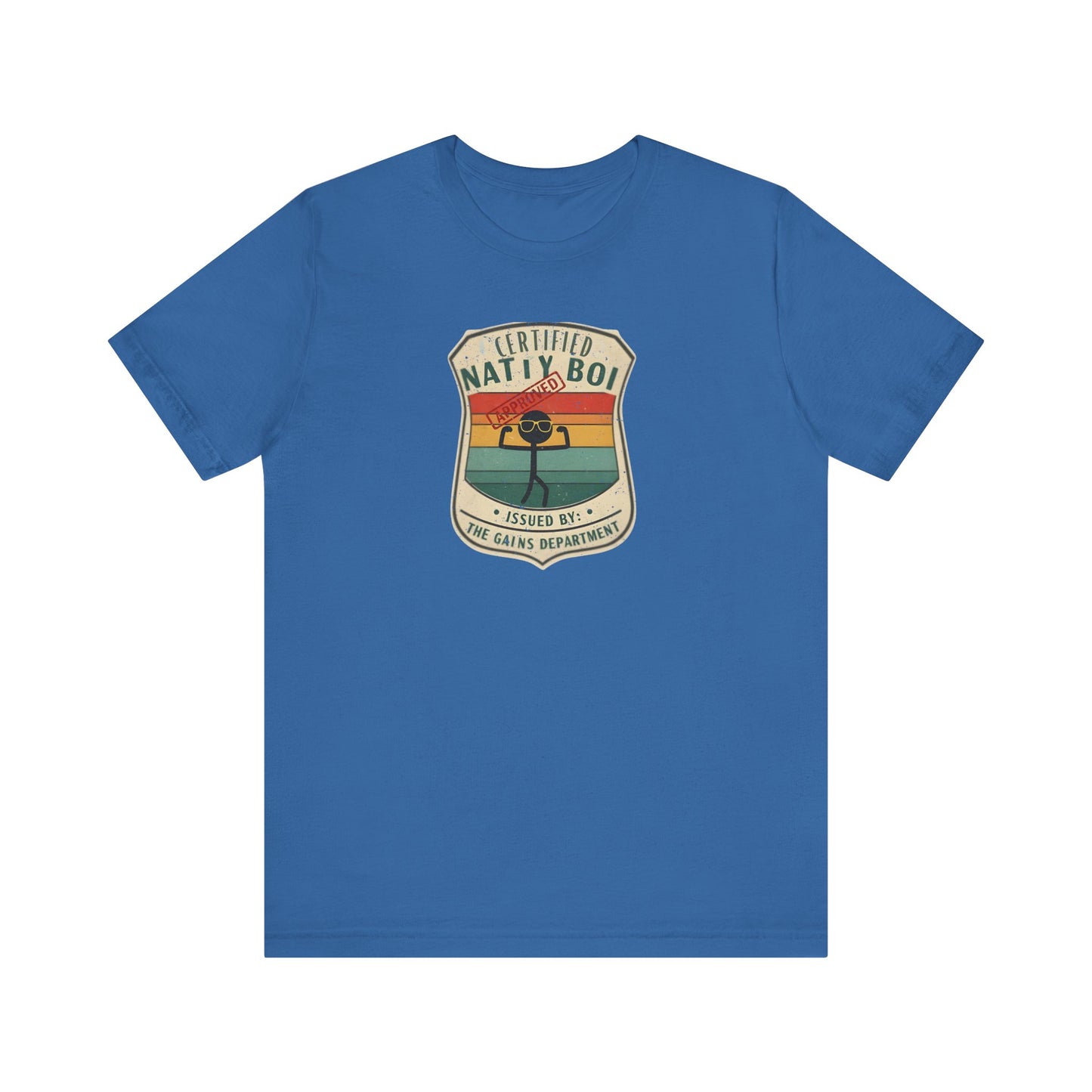 Certified Nati Boi Unisex Tee - Fun Vintage Design