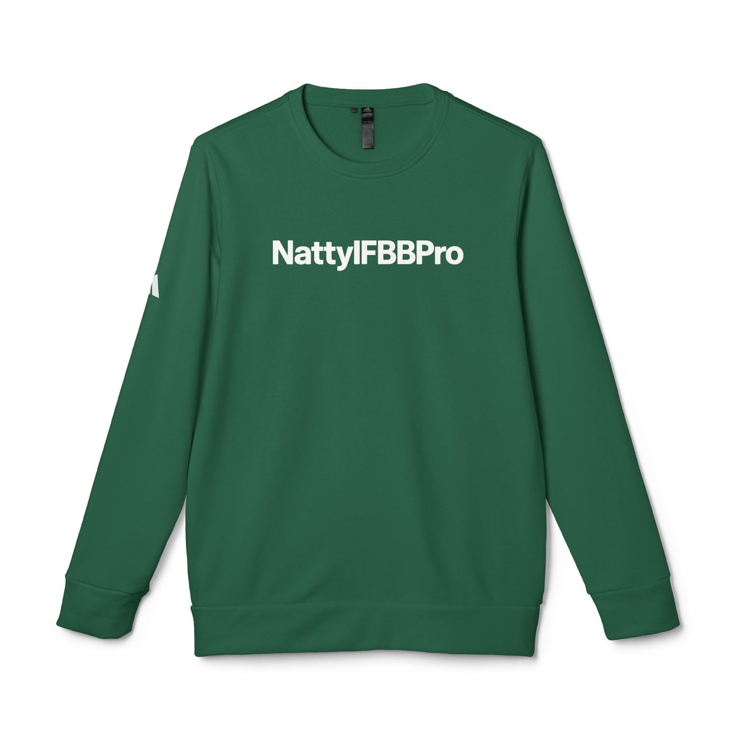 Adidas Natty IFBB Pro Crewneck Gym Fleece Sweatshirt