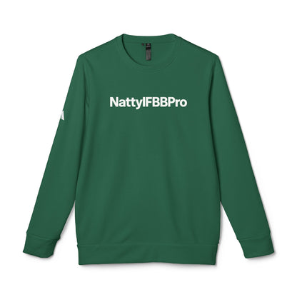 Adidas Natty IFBB Pro Crewneck Gym Fleece Sweatshirt