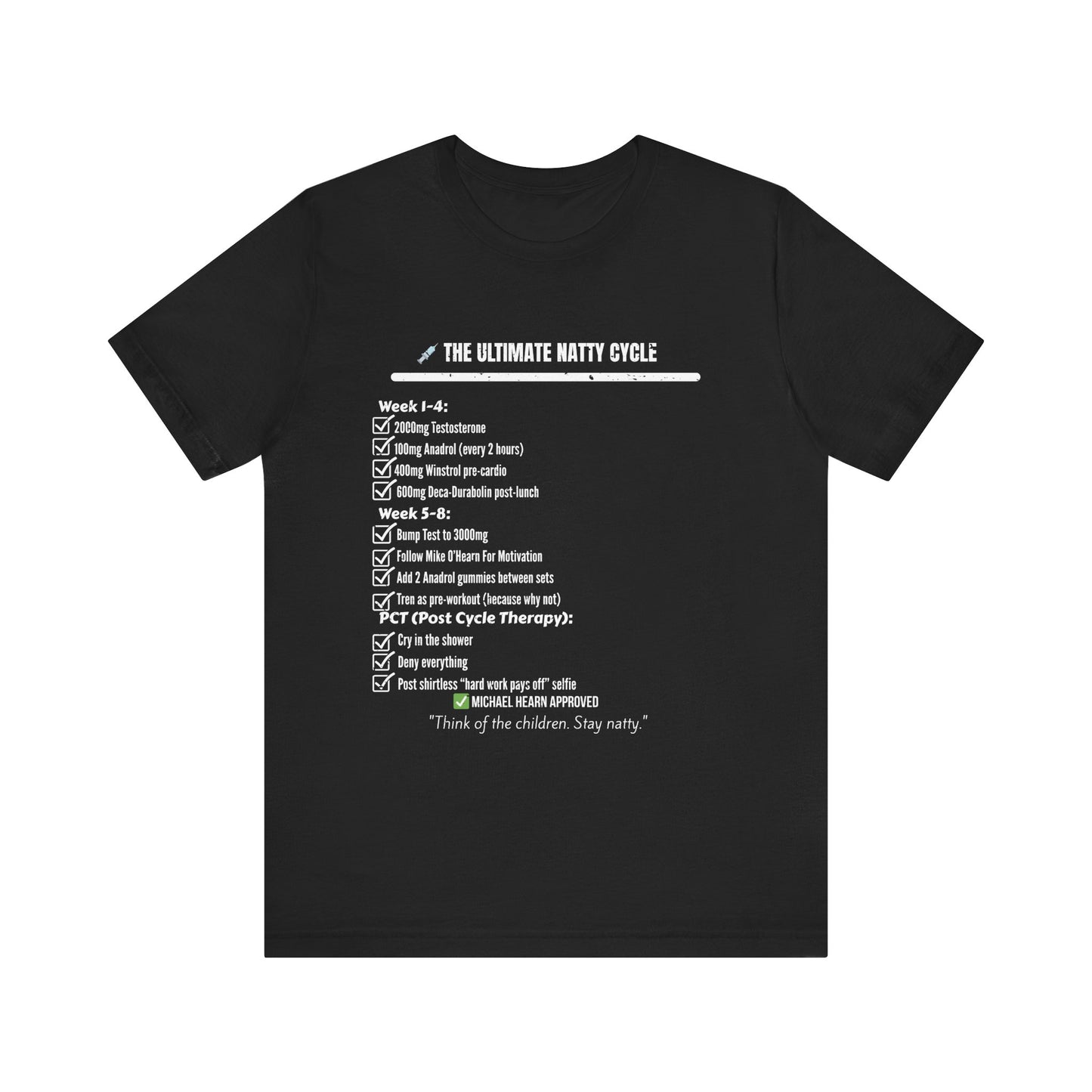 Ultimate Natty Cycle Unisex Tee - Funny Fitness Motivation Shirt