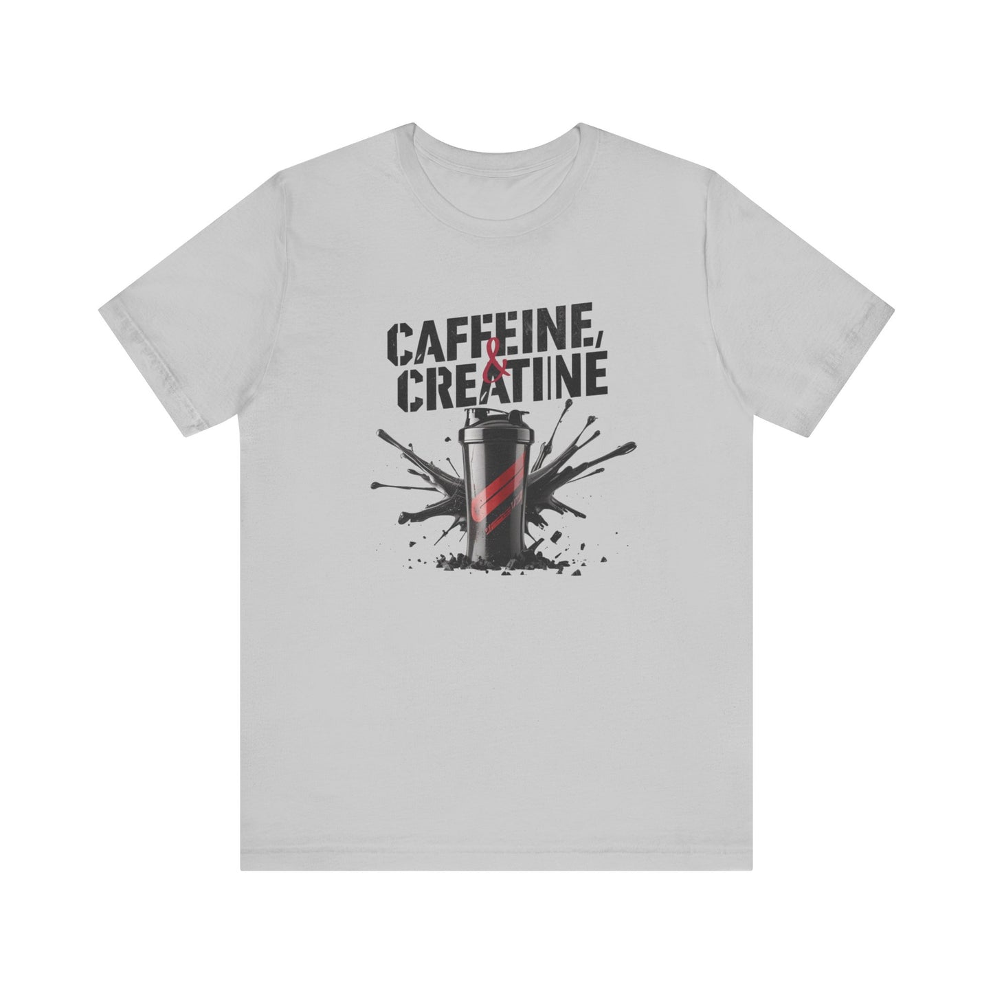 Energizing Caffeine & Creatine Tee | Gym Shirt & Motivational Athlete Gift