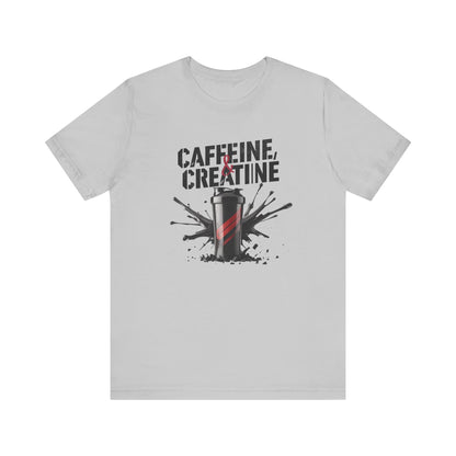 Energizing Caffeine & Creatine Tee | Gym Shirt & Motivational Athlete Gift