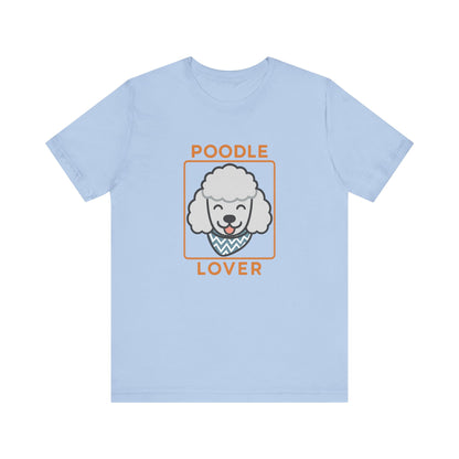 Poodle Lover Unisex Jersey T-Shirt | Classic Dog Breed Tee & Pet Owner Gift