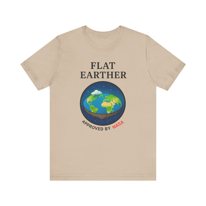 Flat Earther T-Shirt | Funny Conspiracy Theory Tee, Unisex Humorous Gift