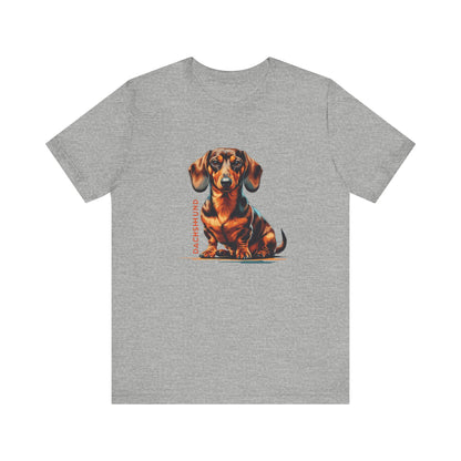 Adorable Dachshund T-Shirt | Dog Lover Tee & Pet Gift