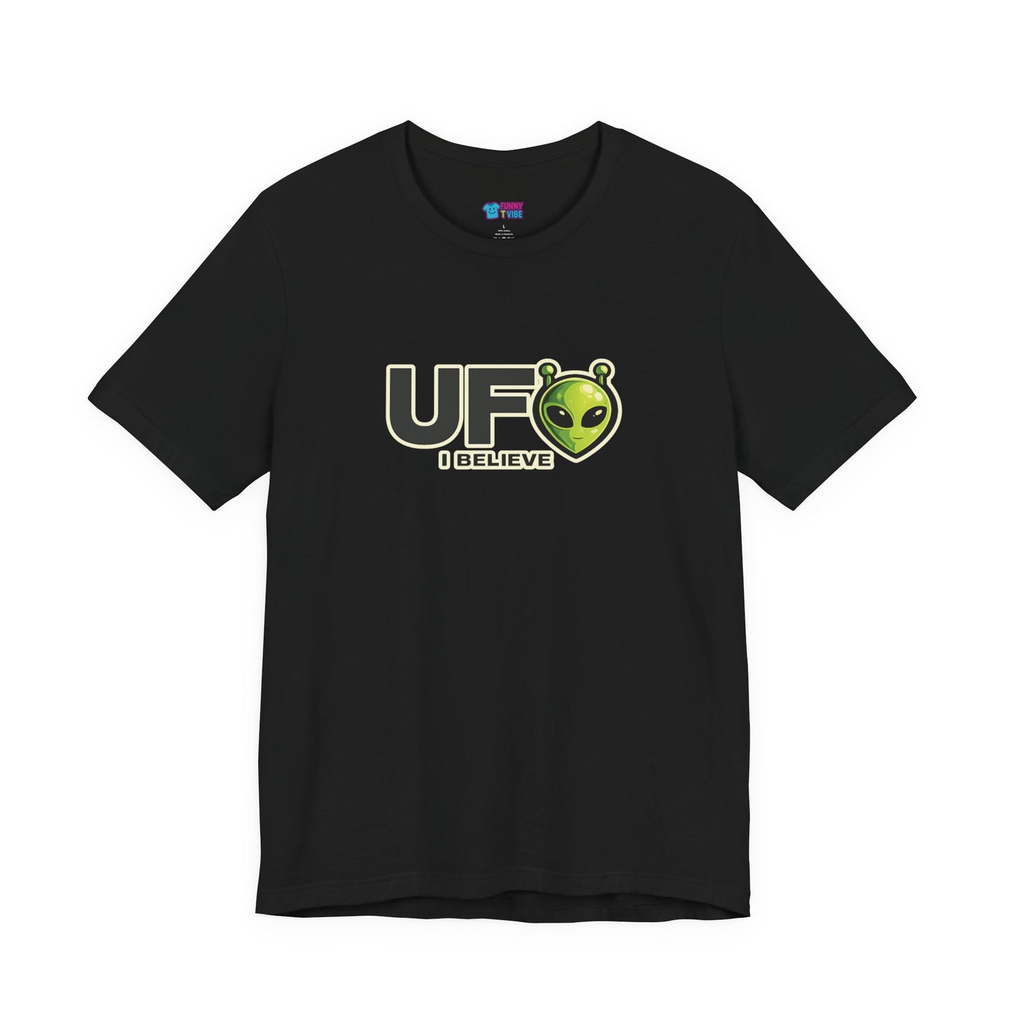 UFO I Believe Alien Graphic T-Shirt