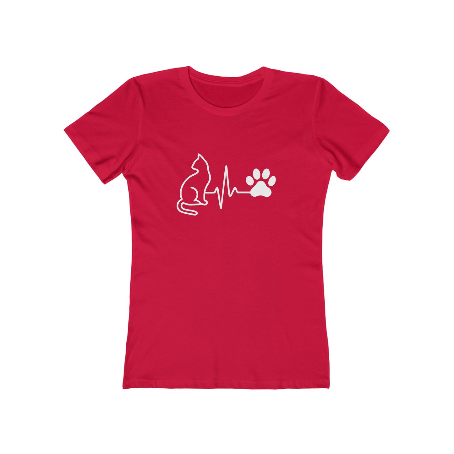 Cat Lover's Boyfriend Tee - Perfect for Pet Owners, Gift for Animal Lovers, Cute and Comfy Shirt, Casual Wear, Cat Mom Tee