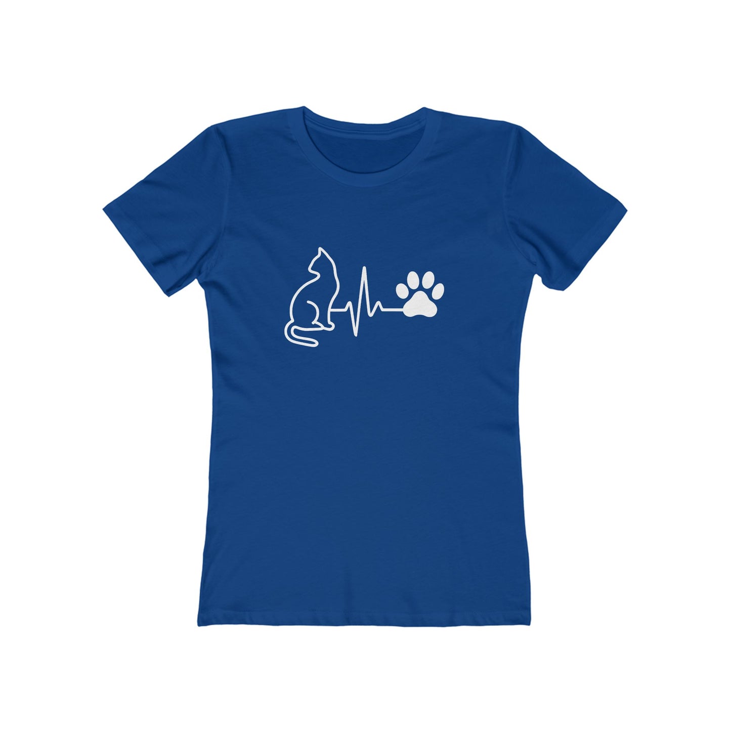 Cat Lover's Boyfriend Tee - Perfect for Pet Owners, Gift for Animal Lovers, Cute and Comfy Shirt, Casual Wear, Cat Mom Tee