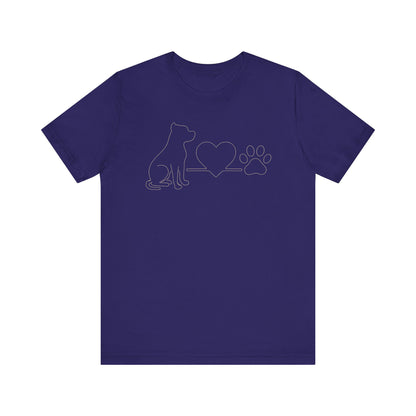 Pitbull Dog Lover T-Shirt | Unisex Pet Owner Gift & Dog Mom/Dad Tee