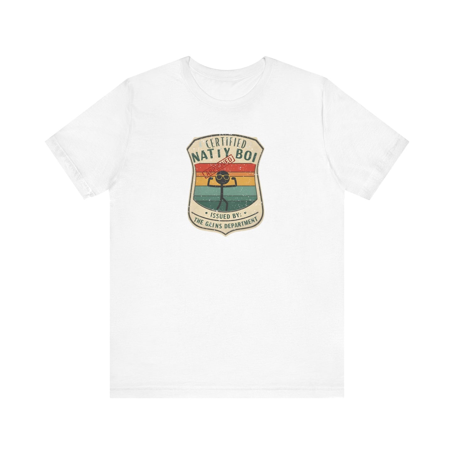 Certified Nati Boi Unisex Tee - Fun Vintage Design