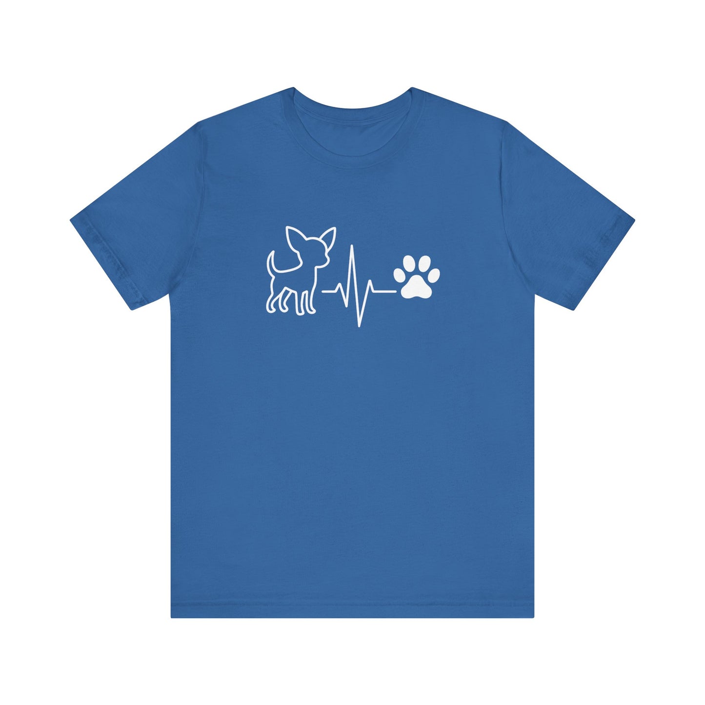 Chihuahua Heartbeat T-Shirt | Funny Dog Lover Gift & Pet Owner Tee