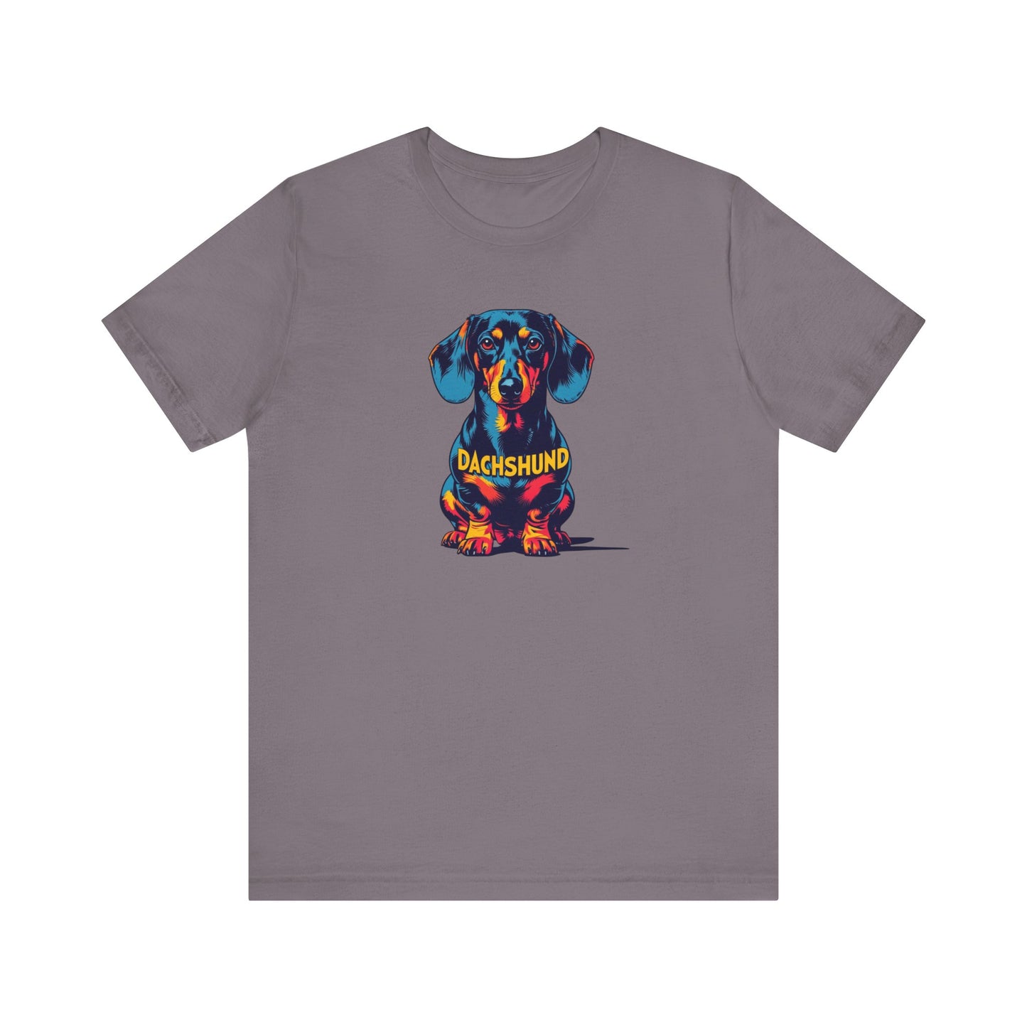 Colorful Dachshund T-Shirt | Cute Wiener Dog Tee, Dog Lover Gift, Unisex Pet Owner Shirt