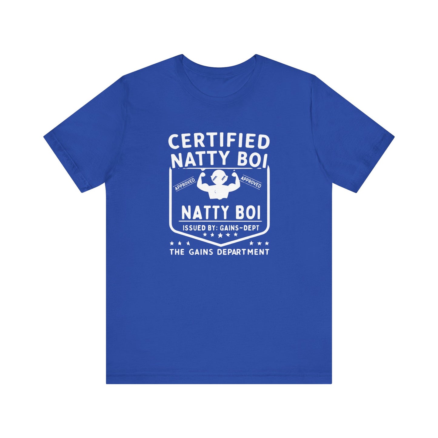 Certified Natty Boi Unisex Jersey Tee - Funny Vibe Graphic T-Shirt