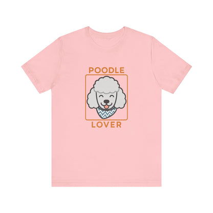 Poodle Lover Unisex Jersey T-Shirt | Classic Dog Breed Tee & Pet Owner Gift